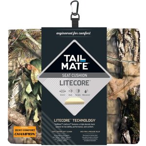 Tail Mate LiteCore TMSC20 14x16x2.5 In Seat Cushion Mossy Oak