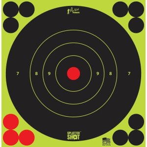 Pro-Shot 6 SplatterShot Green Bullseye Targets 12/ct