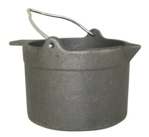 Lyman 2867795 10 lb Cast Iron Lead Pot with Pour Spout