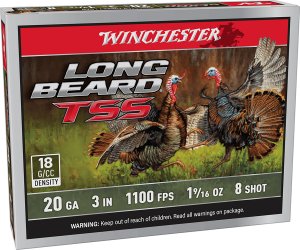 Winchester LBTSS2039 Long Beard TSS 20Ga 3" 1 5/8oz 9 Shot Tungsten