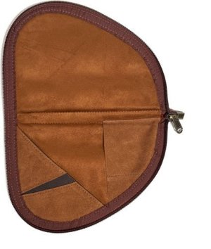 Palmetto Bag Co Pistol Case Ox Blood Brown Premium Finish
