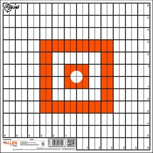 Allen EZ AIM Paper Grid Target 12x12 12 Pack