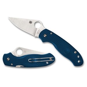 Spyderco C223PCBL Para 3 SL/PL Blue FRN Scales CPM SPY27 Steel