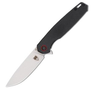 CobraTec CTTLNBLK Talon G10 Black Stonewashed D2 Drop Point Blade