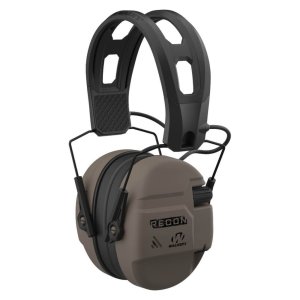 Walker's GWP-RECM-FDE Digital Muff NRR26 IPX4 Low-Profile FDE
