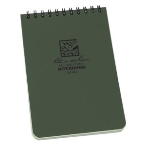 Rite in the Rain Top Spiral Notebook 4 x 6 All-Weather Waterproof
