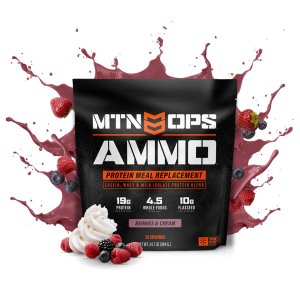 MTN OPS 3106430128 Ammo Whey Protein Strawberries & Cream 19g
