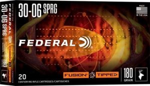 Federal Premium Fusion 30-06 Springfield 180gr Bonded Soft Point 20rd Box