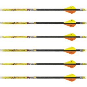 Mayhem Crossbow Bolts 20" Moon/Flat 6 pk.