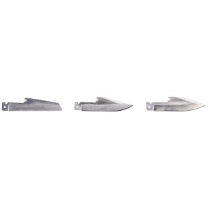 Remington RXB 3-Piece Blade Set - 440 Stainless Steel, 5" Length, Includes Drop Point, Clip Point, Saw Blades