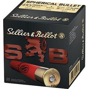 Sellier & Bellot SB410A 410 Gauge 2.5" 1/2oz 000 Buckshot 25/Box
