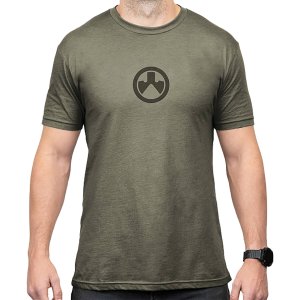 Magpul Industries MAG1115-317-S OD Heather Small Icon Logo Cotton/Poly