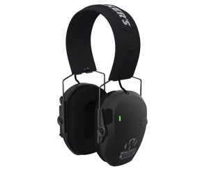 Walker's Razor Rechargeable Black Electronic Earmuffs Noise-Canceling