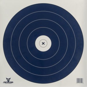 30-06 Outdoors TARSS-100 Paper Targets 40cm Single Spot 100 Pack