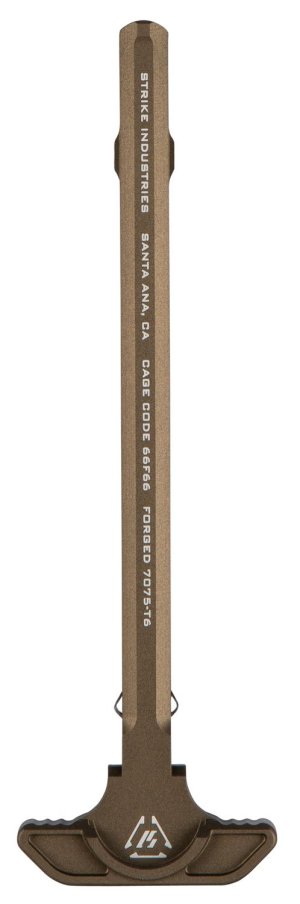 Strike Industries ARSLCHFDE Latchless Charging Handle AR-15 FDE Aluminum