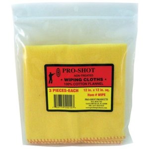 ProShot NON-TREATED CLOTH - 3 QTY. PER BAG WIPE