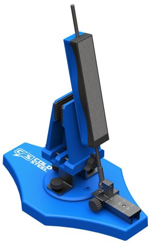 Cold Steel CSKSBKS Benchtop Knife Sharpener Blue Fixed Diamond