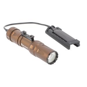 Olight Odin Mini 1250 Lumen Rechargeable Rail Mount Flashlight - Desert Tan