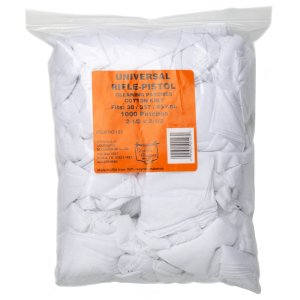 Southern Bloomer Universal Rifle/Pistol Cotton Cleaning Patches, 2.5"X2.5", 1000/pack