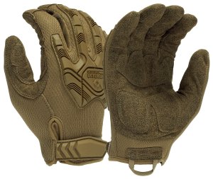 Pyramex Safety VGTG40TL Impact Operator Brown Synthetic Leather Large