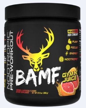 Bucked Up 1012107 Pre-Workout Bamf Gym N Juice 30 Servings