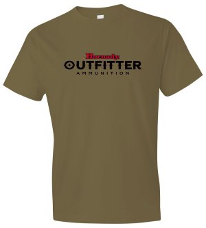 Hornady 31365 Big Buck Coyote Brown 2XL Cotton T-Shirt