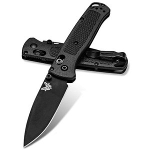Benchmade 535BK-2 Bugout 3.2" S30V Blade, Textured CF-Elite Scales