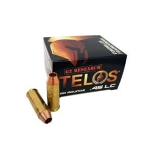 Amend2 G2R Telos 45LC 160GR Copper Bullet 20RD Controlled Fragmentation