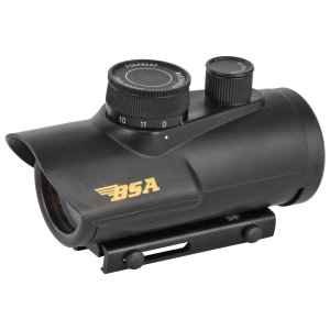 BSA RD30 30mm Red Dot Sight Matte Black 5 MOA 11 Brightness Settings