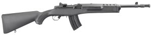 Ruger 5854 Mini Thirty 7.62x39mm Rifle: Black Synthetic Stock, Blued Alloy Steel, Adjustable Sights, 16.12" Barrel, 36.75" Overall, 20-Round Capacity, 6.75 lbs
