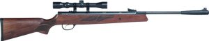 Hatsan HC9522 Model 95 .22 Air Rifle Combo with 3-9x32 Scope, Walnut Stock
