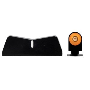 XS Sight Systems GL0009P3N DXW2 Big Dot for Glock 17-38 Orange Set