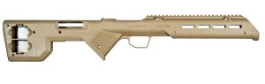 Desert Tech TRK22FDE Trek-22 Rifle Chassis FDE for Ruger 10/22 Bullpup