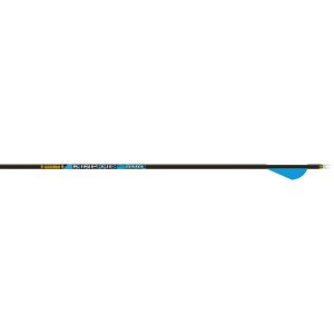 Gold Tip Kinetic Kaos 340 Spine Carbon Arrows Raptor Vanes 6-Pack