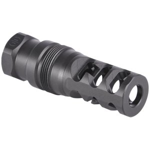 Primary Weapons FRC Flat 3-Port 223 1/2-28 Thread Compensator 22 CALIBER