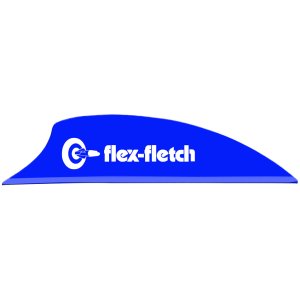 Flex Fletch SK-2-BLU-39 Vanes 2" Blue 39 Pack, No Flutter, Durable
