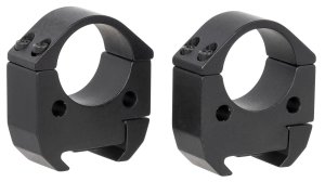 Talley TMS10H 1in Black Alloy High Rings 1.00In Picatinny 1"