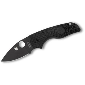 Spyderco C230PBBK Lil Native Black Lightweight Knife Black Blade
