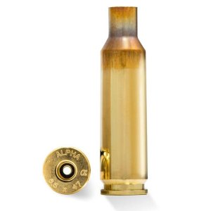 Alpha Munitions AM6547100 Unprimed Brass 6.5x47, 100ct, OCD Technology