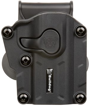 Bulldog MX-001L Polymer Holster LH Black for Semi-Auto Pistols