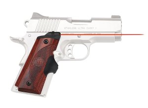 Crimson Trace LG902 Lasergrips Red Laser 1911 Compact Rosewood