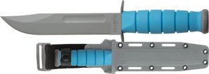 KA-BAR 1313SF Space-Bar 7" Gray/Blue Kraton Handle 1095 Cro-Van Knife