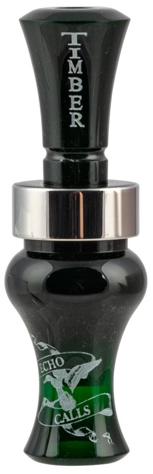 Echo 77766 Timber Single Reed Duck Call Green Acrylic Mallard Hen