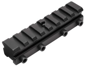 TRU Ball TG-8953B 1-Piece Weaver Base 3/8in-to-Picatinny Black