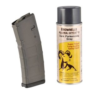 Brownells Aluma-Hyde II Dark Parkerizing Gray 12oz Aerosol Finish