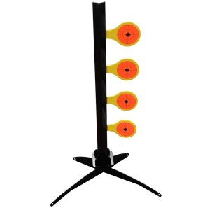 Birchwood Casey BC-47421 .22 Rimfire Dueling Tree Target with Steel Plates