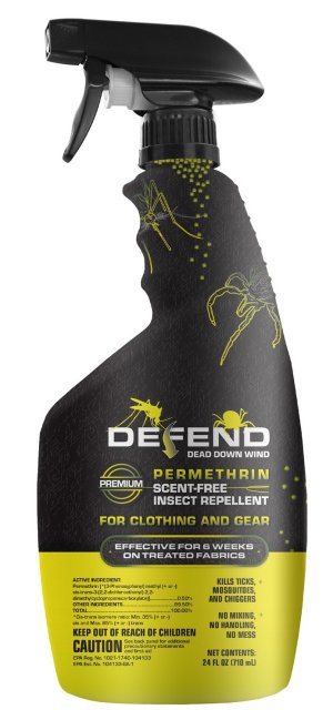 Defend 70009 Permethrin Clothing Spray 24oz Odorless