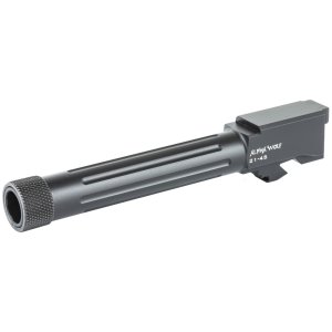 Lone Wolf Distributors AlphaWolf AW-2145TH 45 ACP Threaded Fluted Barrel