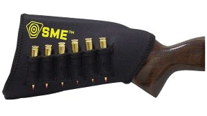 Shooting Made Easy SMERSRSL Stock Riser 5 Shell Loop Black Neoprene
