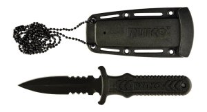 RUKO RUK0097 440A TIN 3 Inch Neck Boot Knife